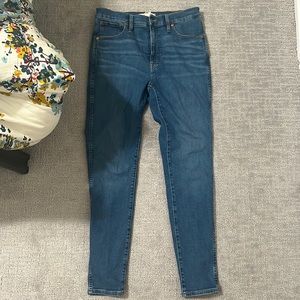 MADEWELL LIKE NEW size 28 10 inch high rise jean